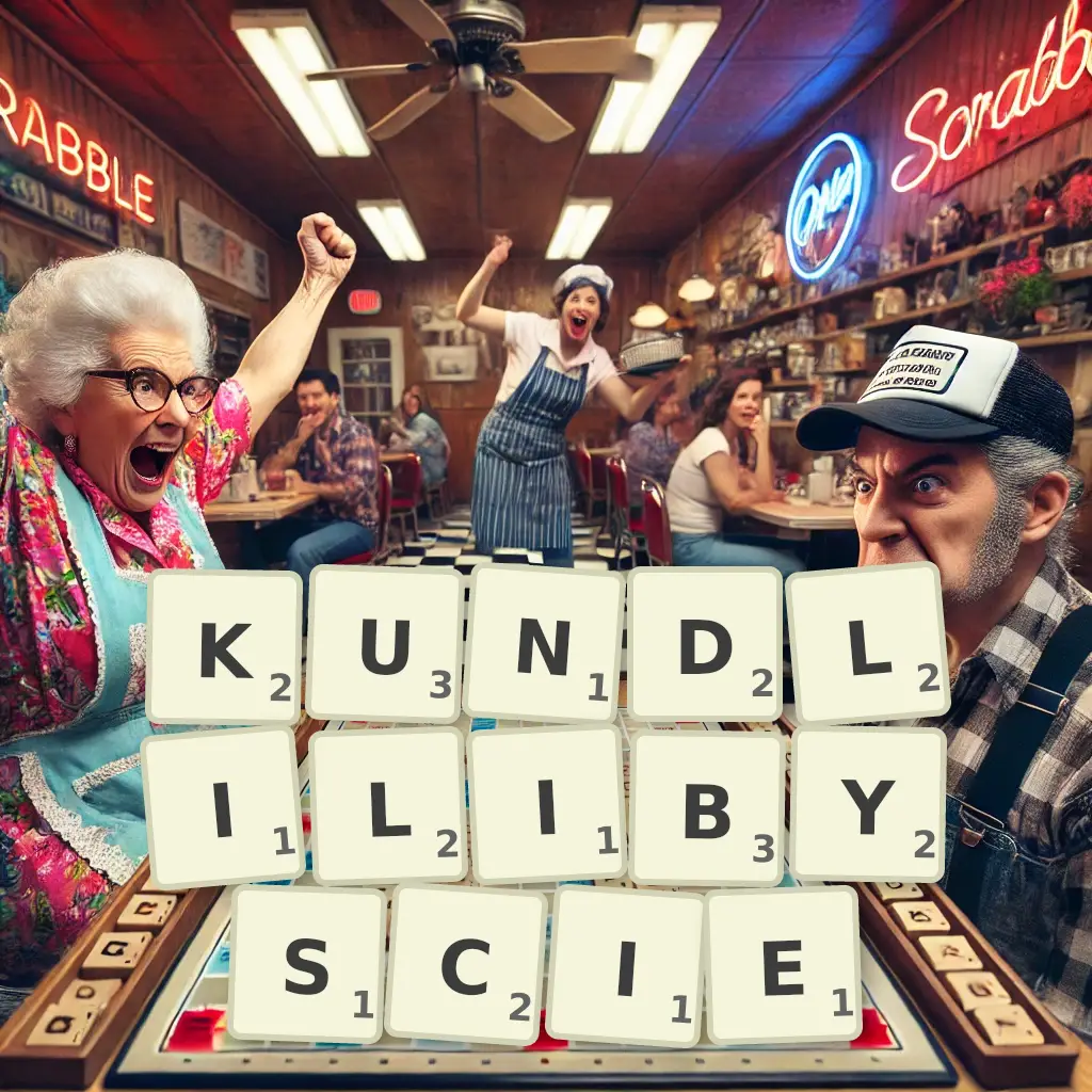 Słowa z liter KUNDLILIBYŚCIE