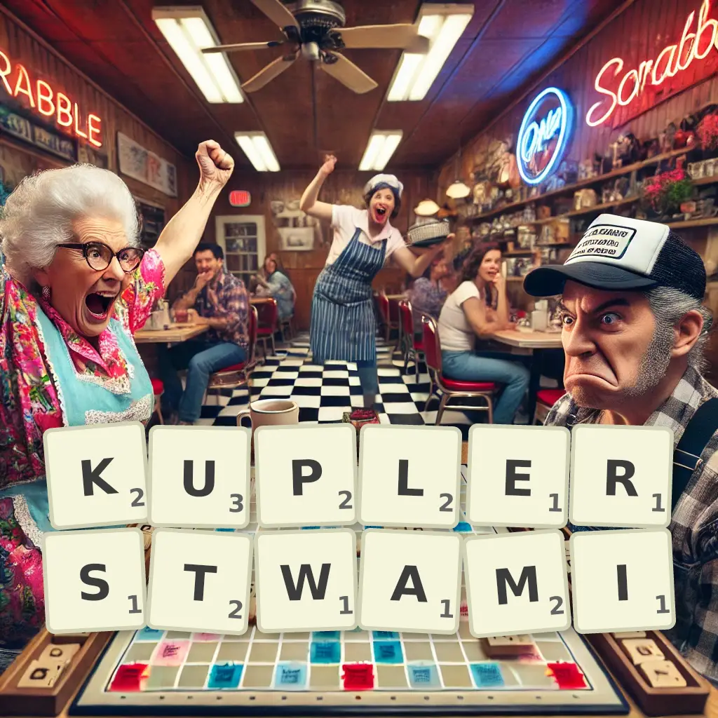 Słowa z liter KUPLERSTWAMI