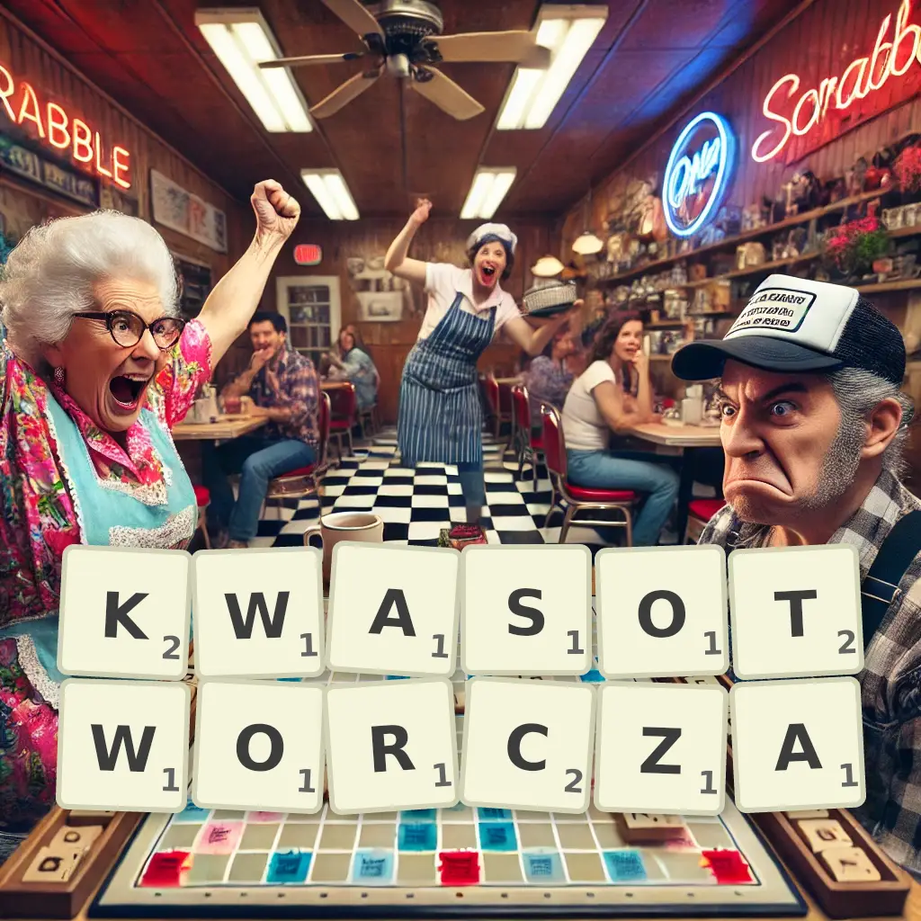 Słowa z liter KWASOTWÓRCZĄ