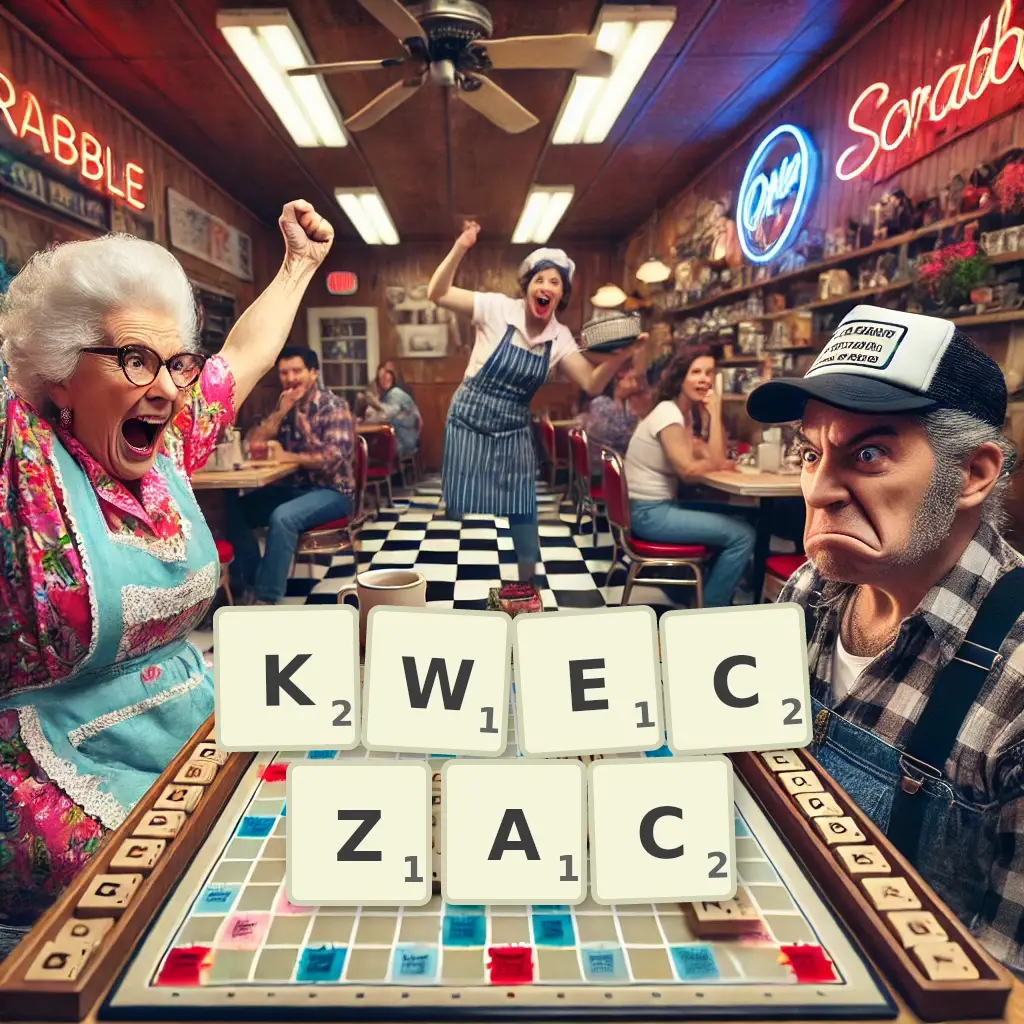 Słowa z liter KWĘCZĄC