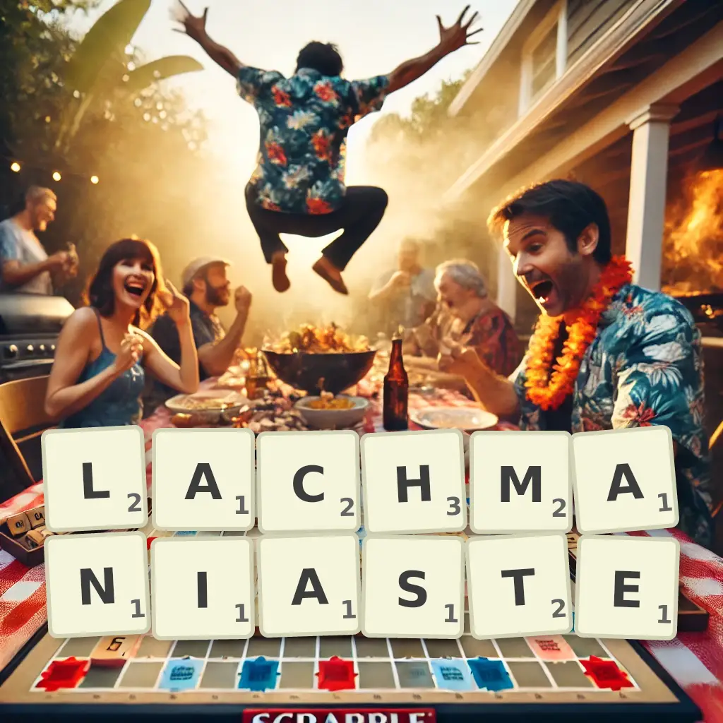 Słowa z liter ŁACHMANIASTE