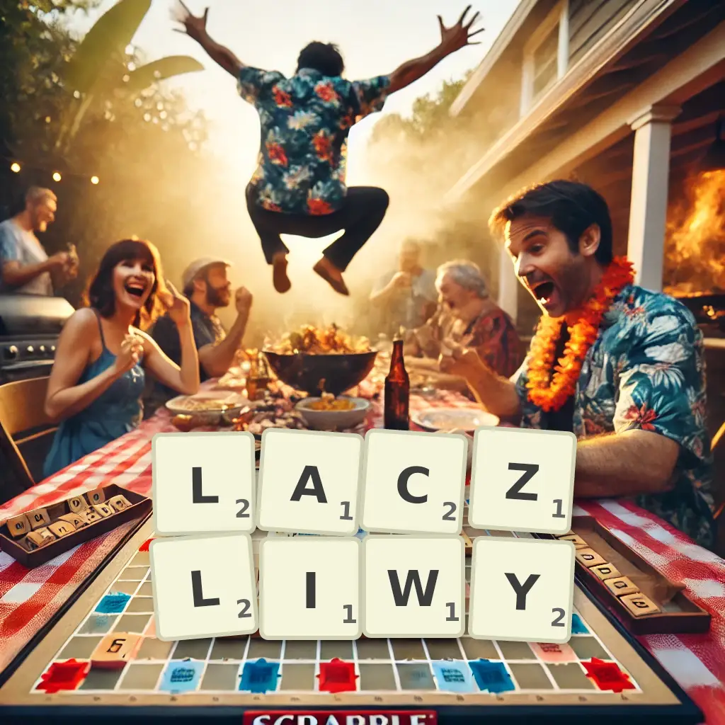 Słowa z liter ŁĄCZLIWY