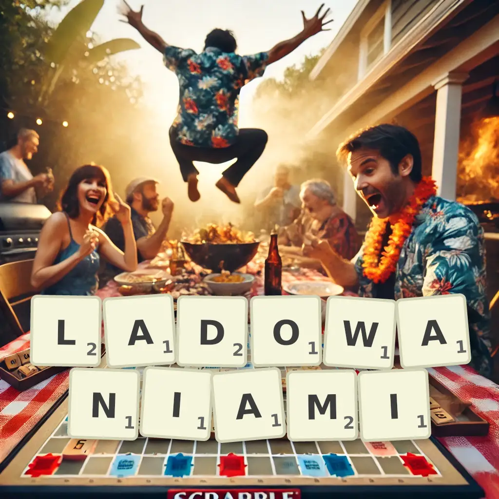 Słowa z liter LĄDOWANIAMI