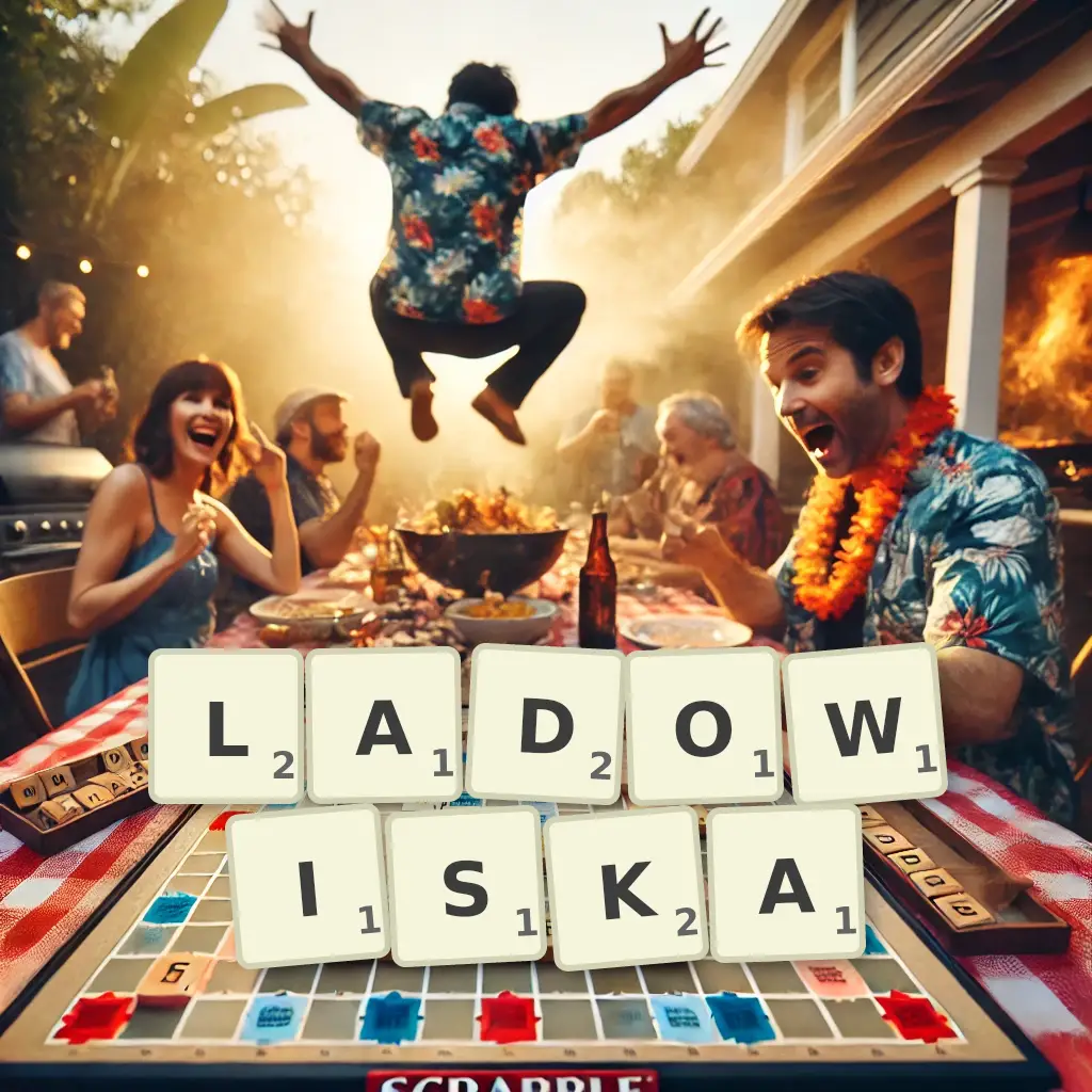 Słowa z liter LĄDOWISKA
