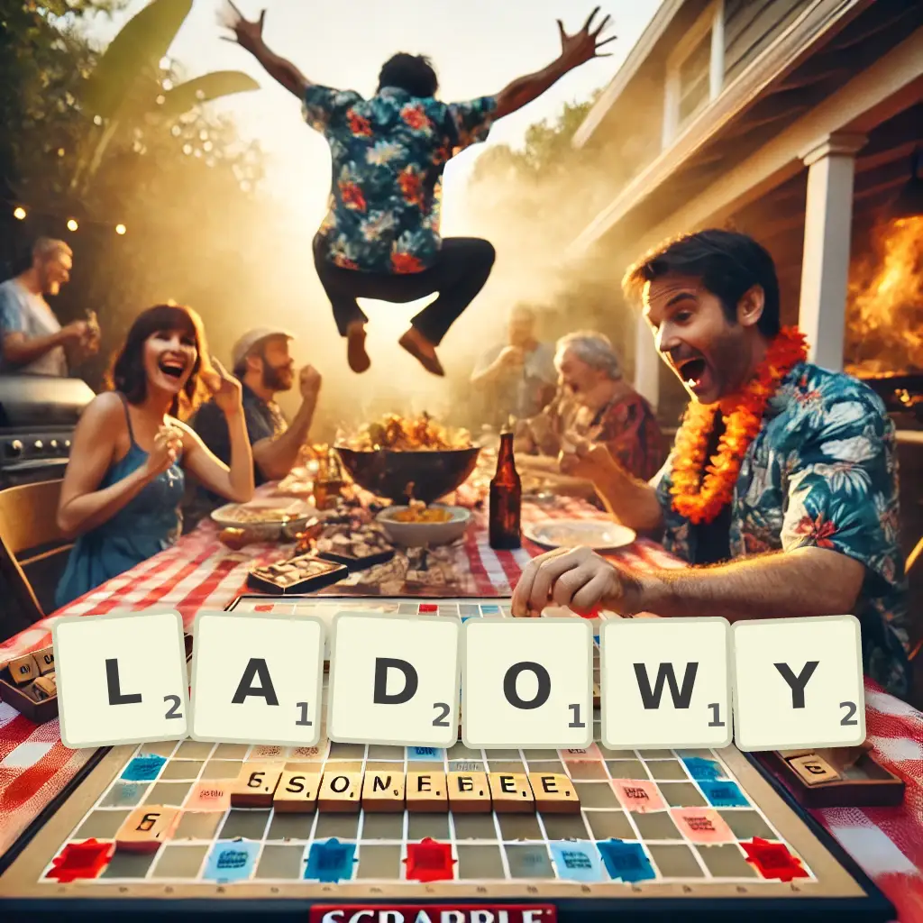 Słowa z liter LĄDOWY