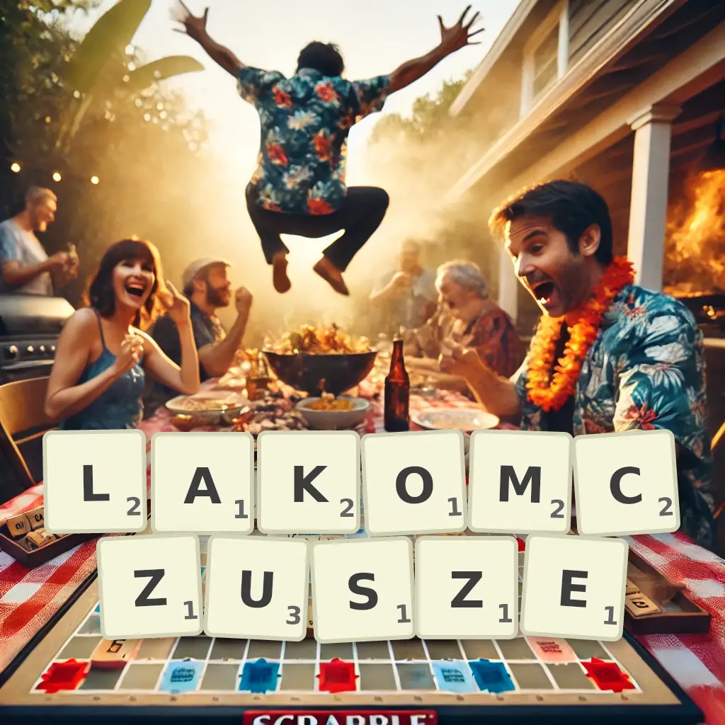 Słowa z liter ŁAKOMCZUSZE