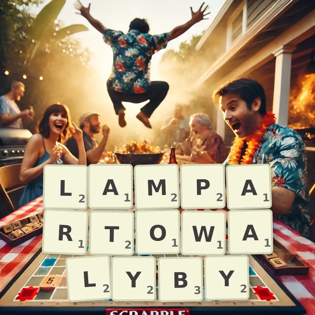 Słowa z liter LAMPARTOWAŁYBY
