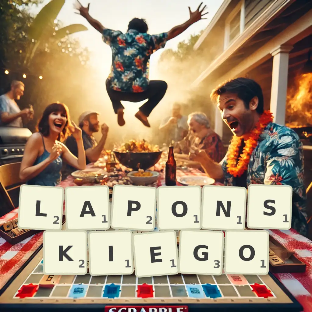 Słowa z liter LAPOŃSKIEGO
