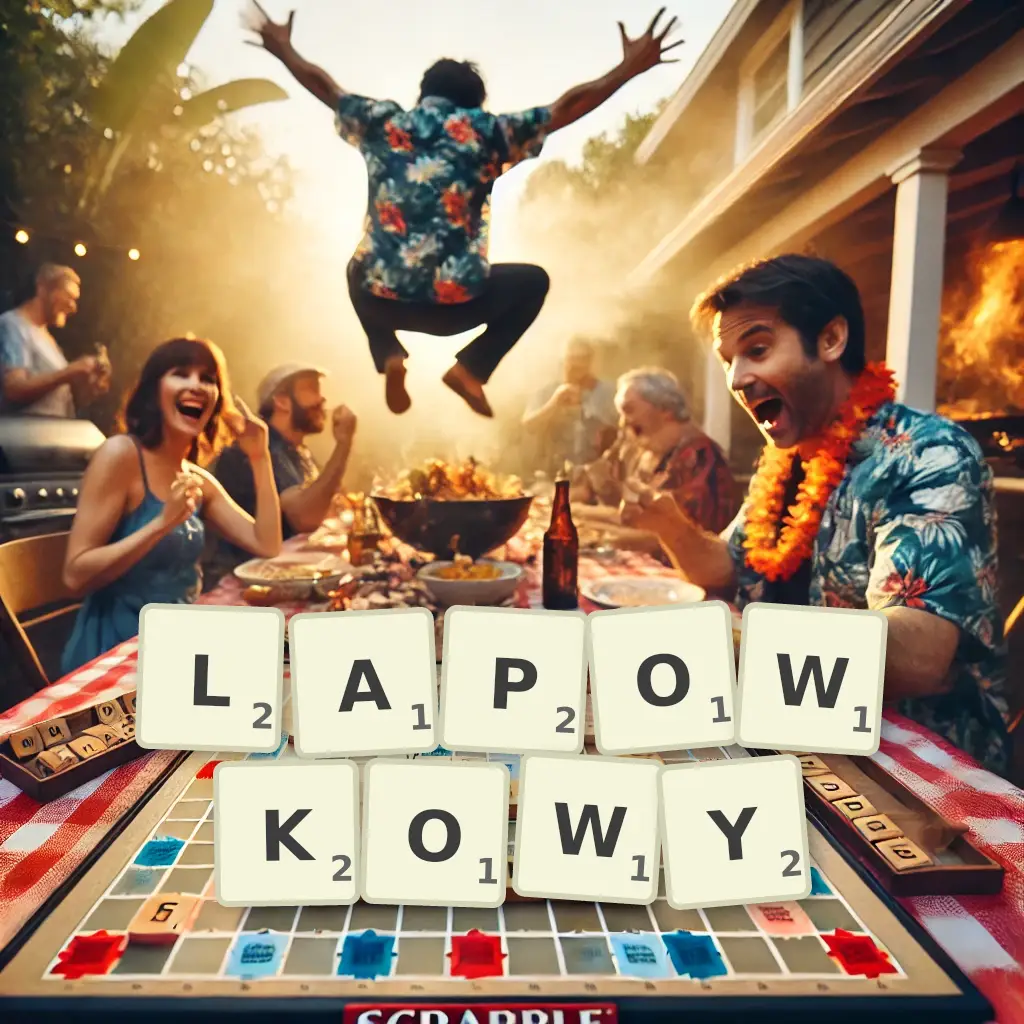 Słowa z liter ŁAPÓWKOWY