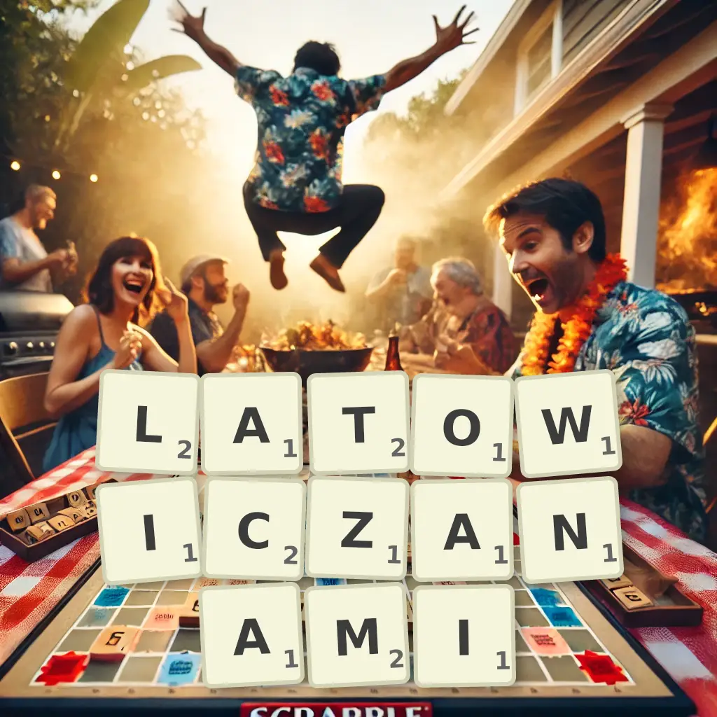 Słowa z liter LATOWICZANAMI