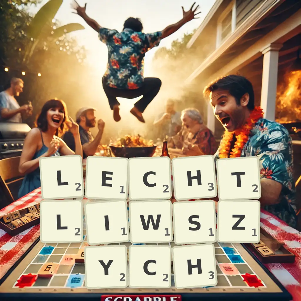 Słowa z liter ŁECHTLIWSZYCH