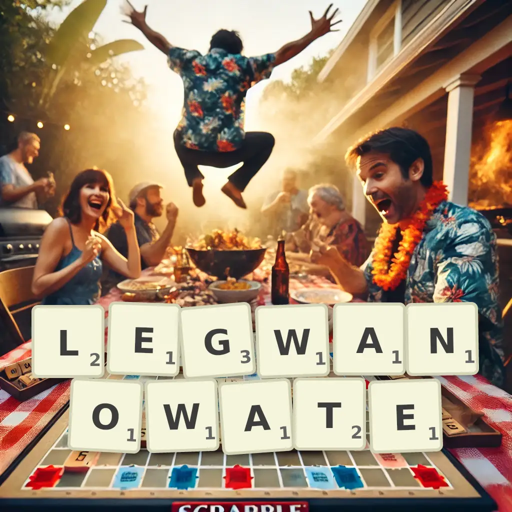 Lista słów z liter LEGWANOWATE Słowa z liter LEGWANOWATE