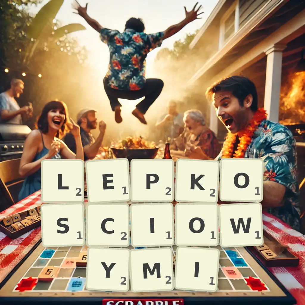 Słowa z liter LEPKOŚCIOWYMI