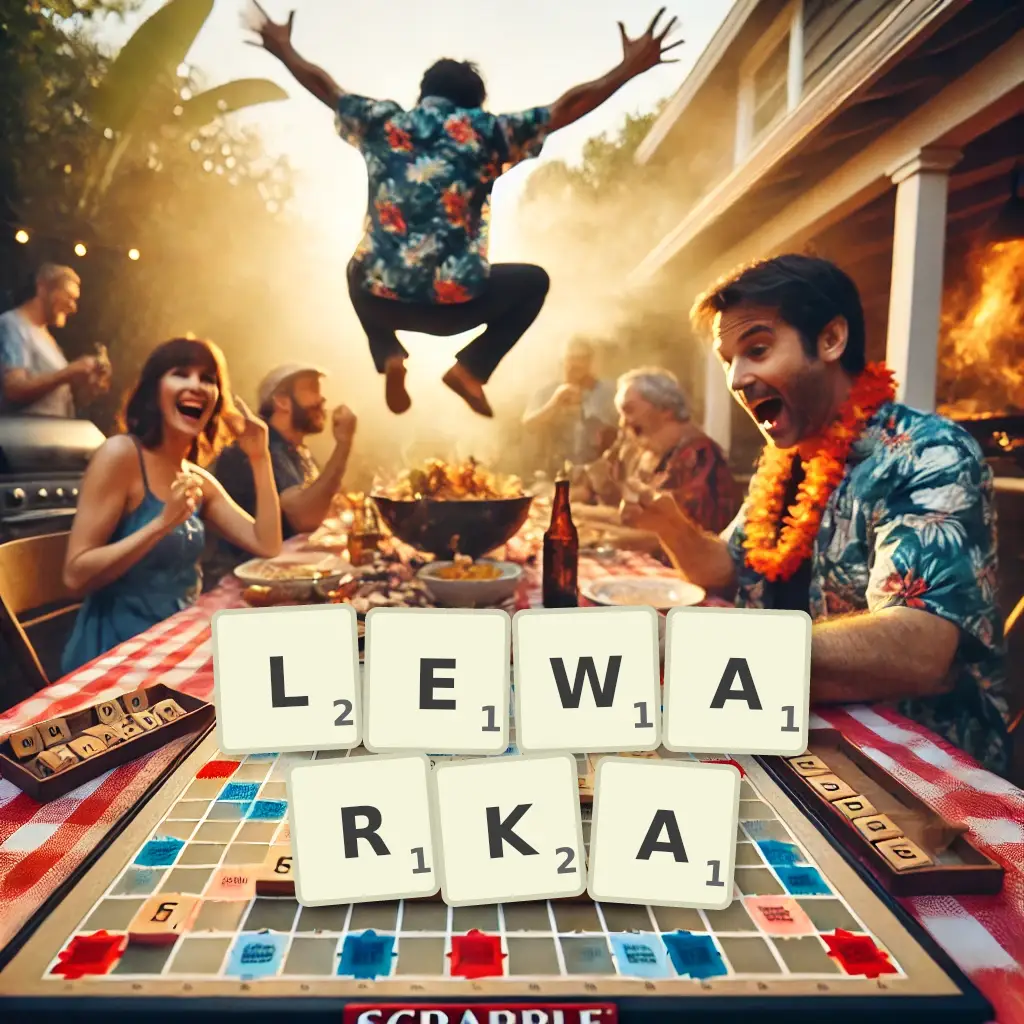 Słowa z liter LEWARKA