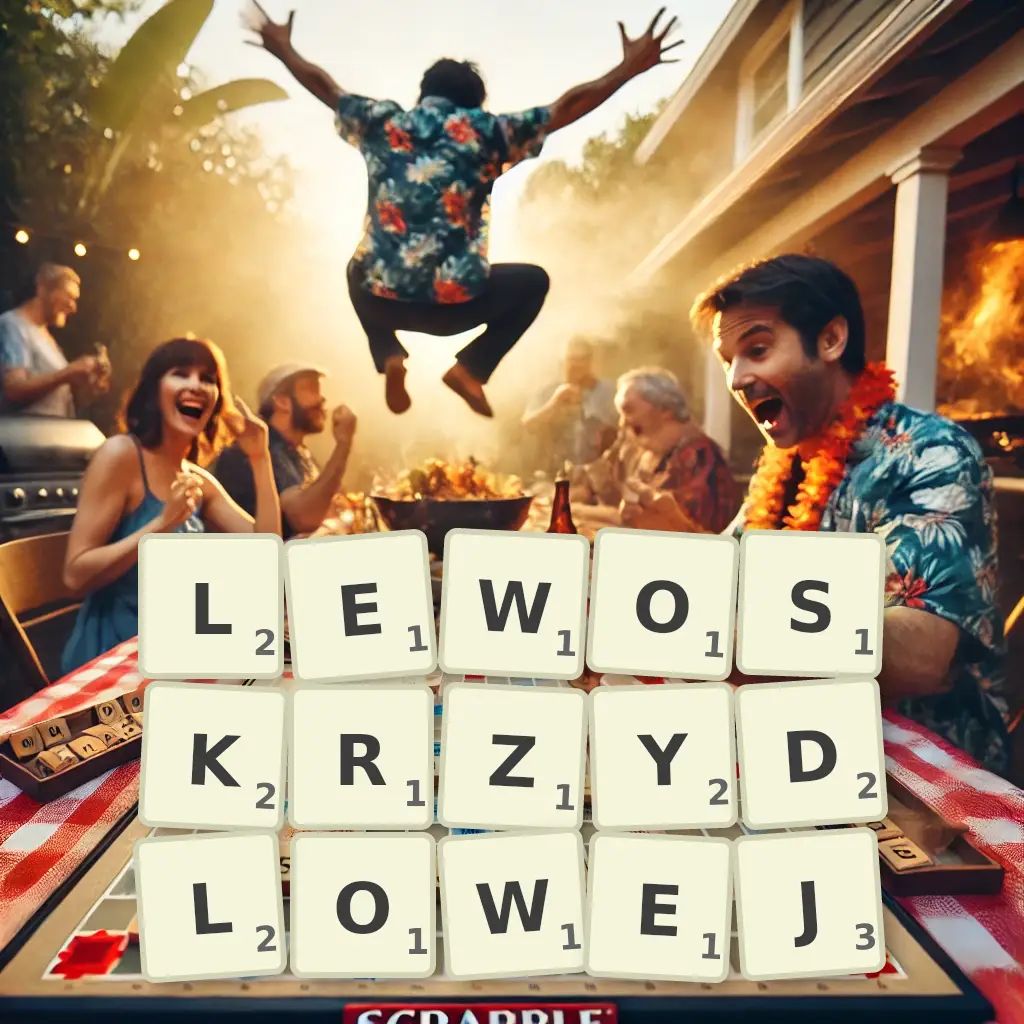 Słowa z liter LEWOSKRZYDŁOWEJ