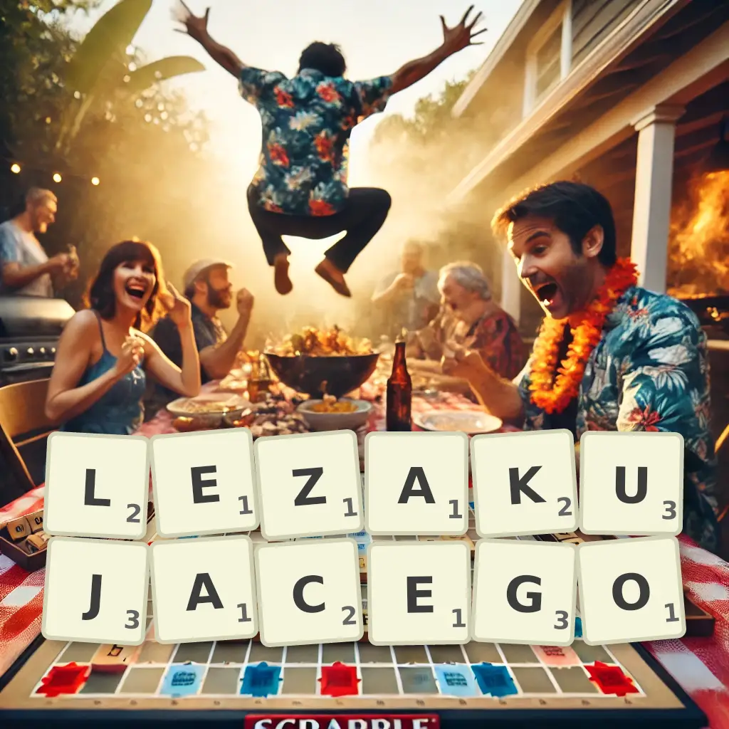 Słowa z liter LEŻAKUJĄCEGO