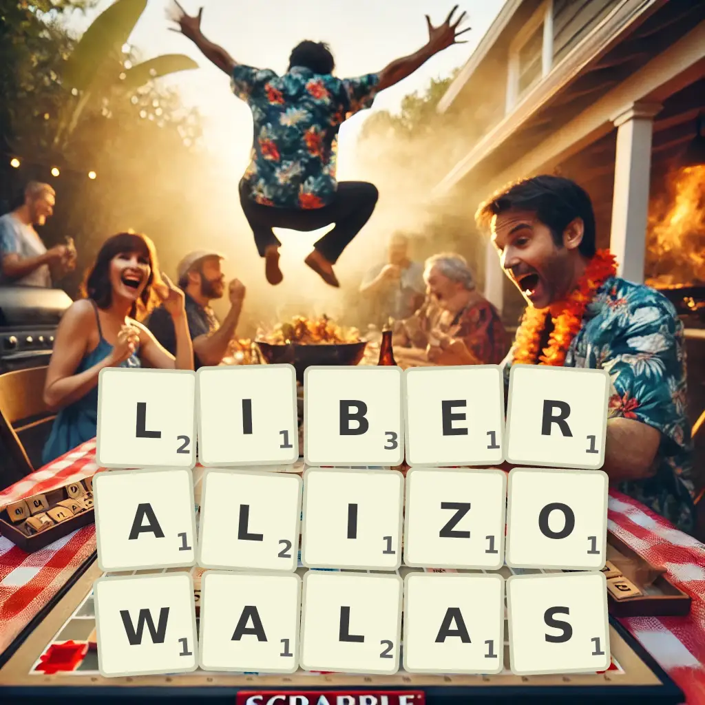 Słowa z liter LIBERALIZOWAŁAŚ