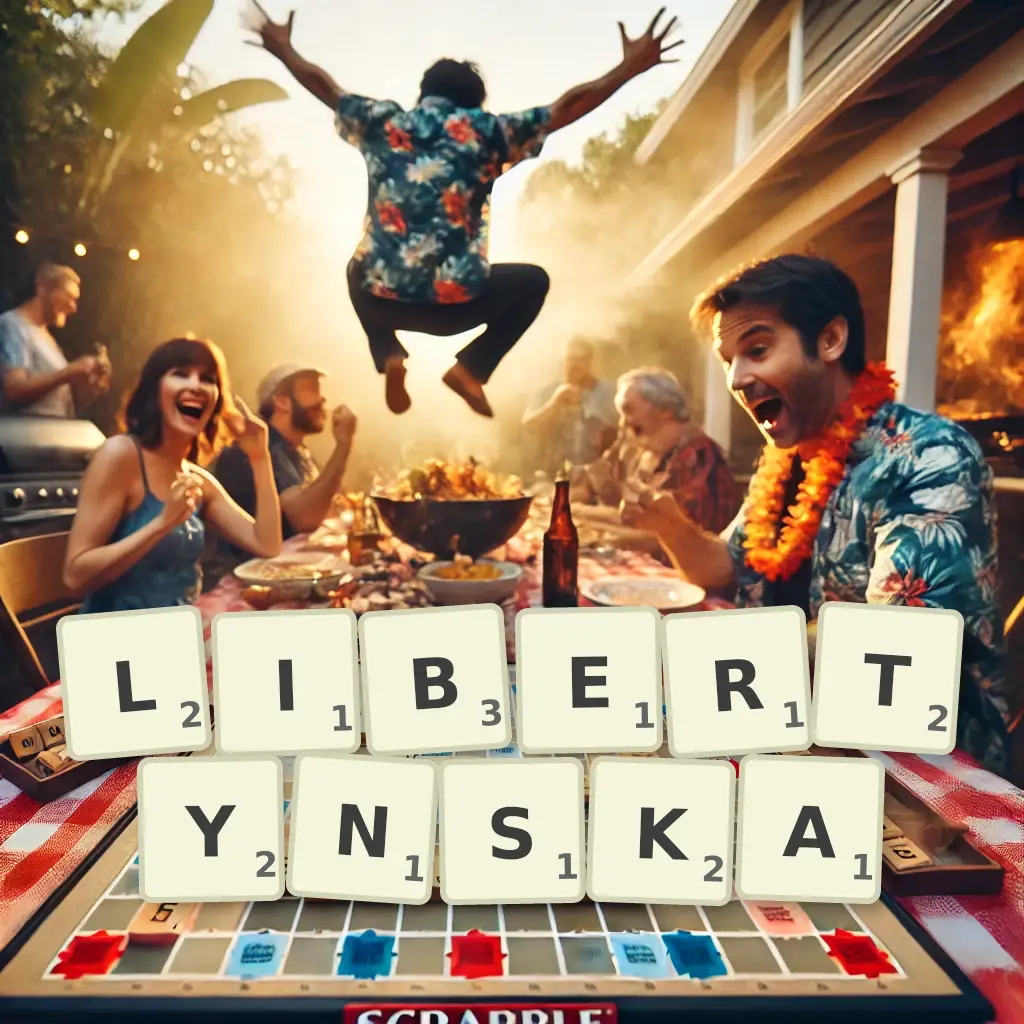 Słowa z liter LIBERTYŃSKĄ