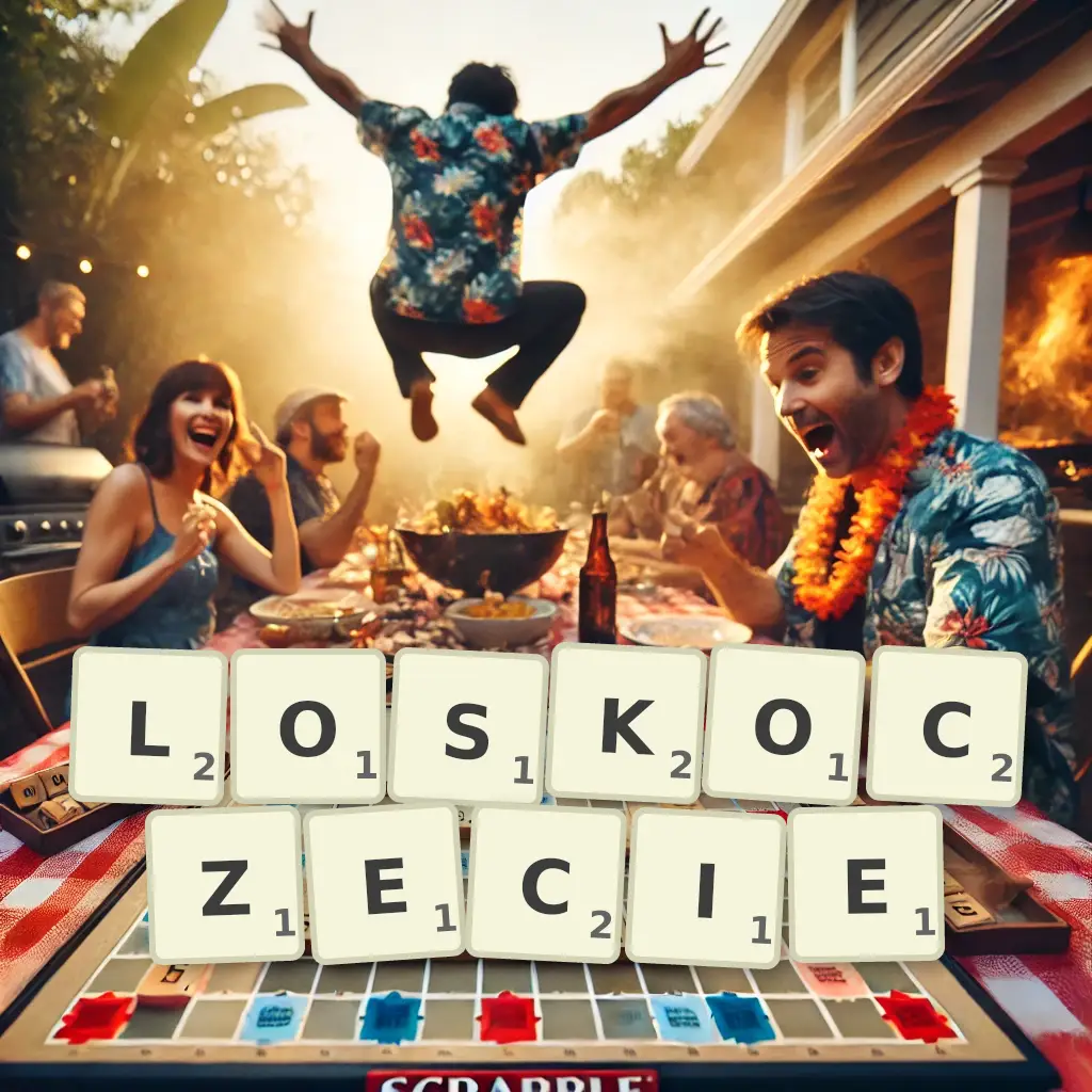 Słowa z liter ŁOSKOCZECIE
