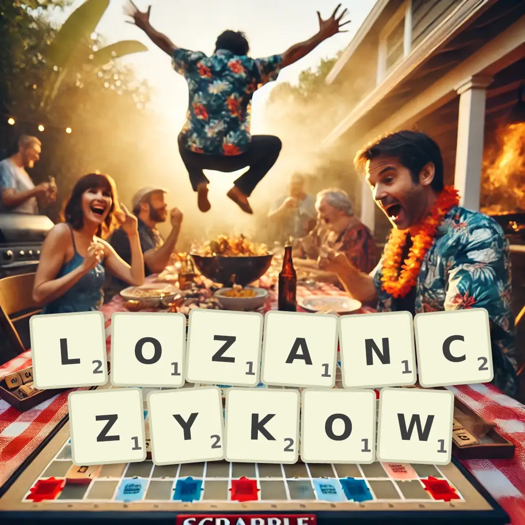 Słowa z liter LOZAŃCZYKÓW