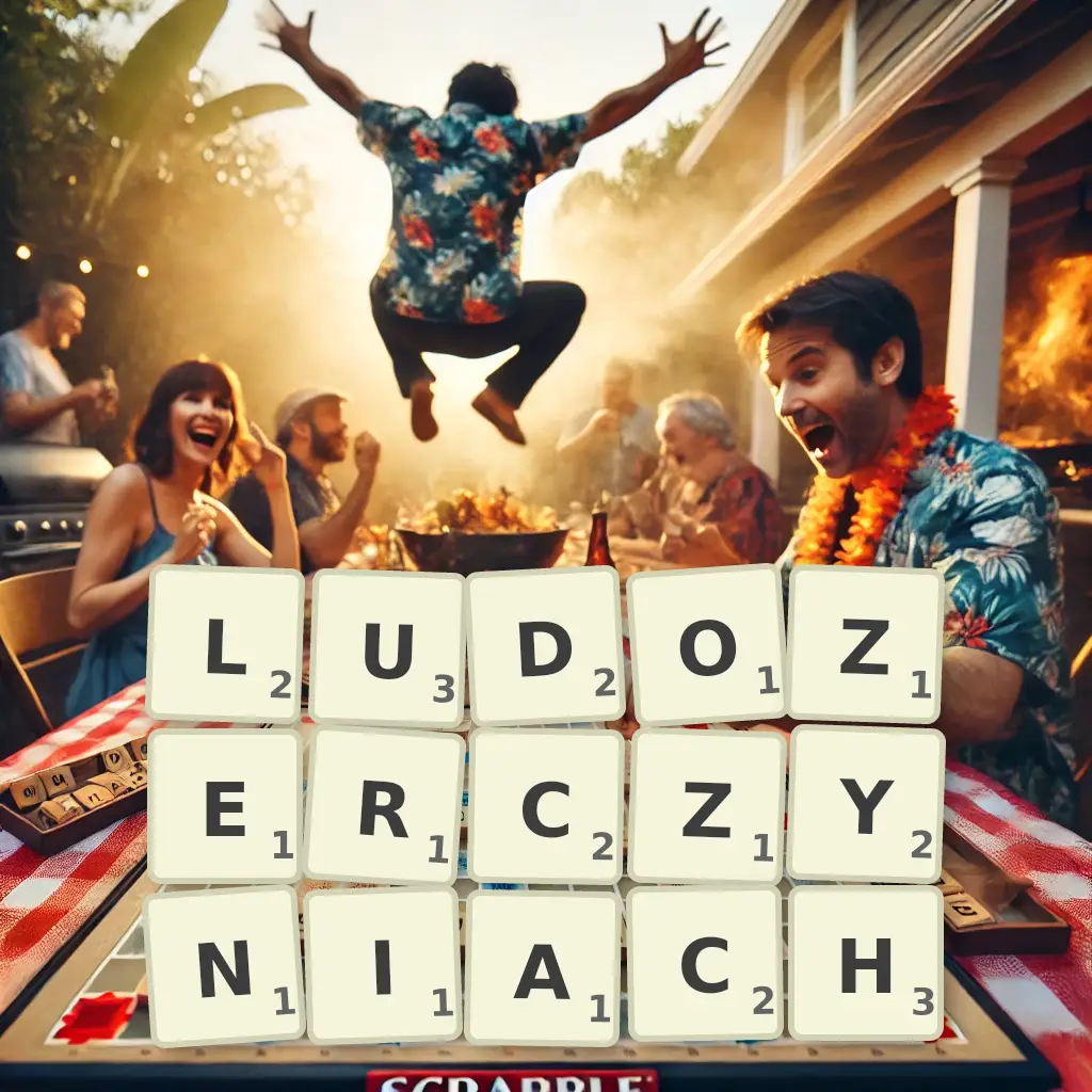 Słowa z liter LUDOŻERCZYNIACH