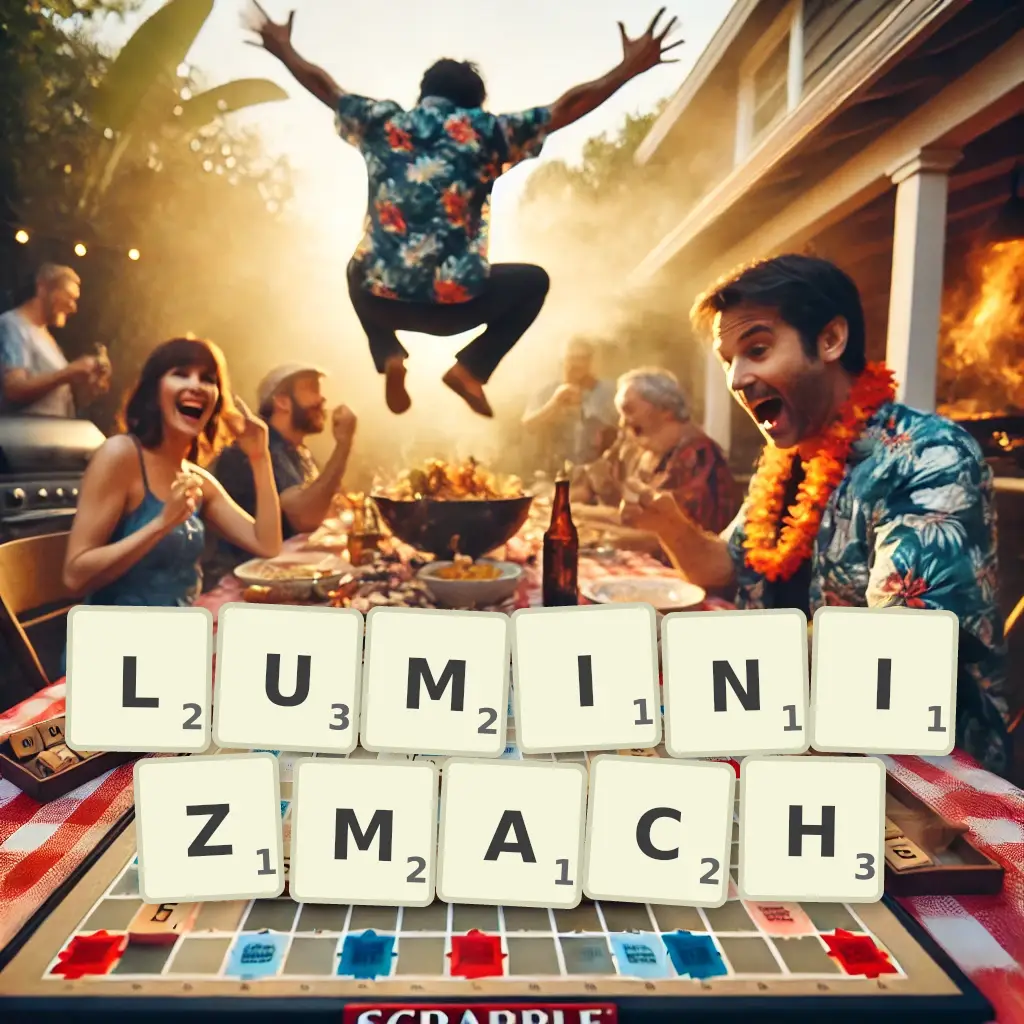 Słowa z liter LUMINIZMACH
