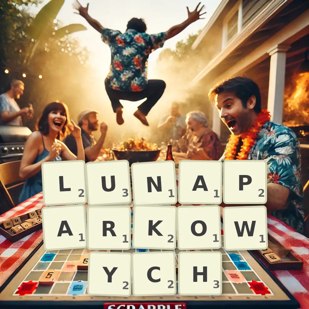 Słowa z liter LUNAPARKOWYCH