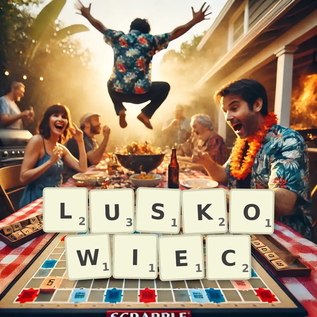 Słowa z liter ŁUSKOWIEC