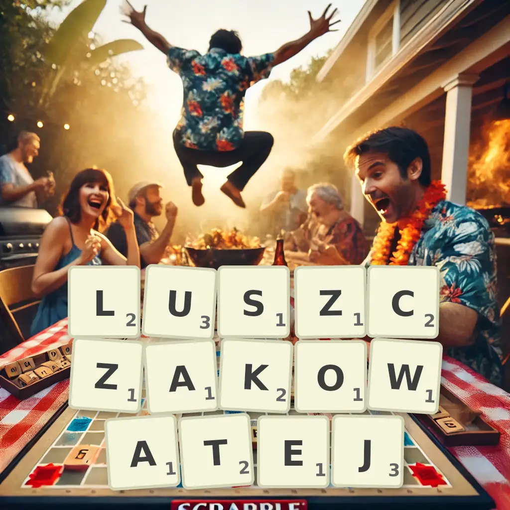 Słowa z liter ŁUSZCZAKOWATEJ