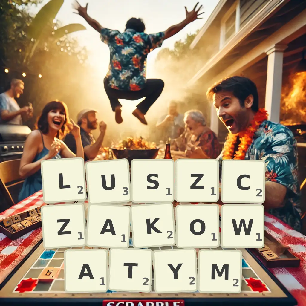 Słowa z liter ŁUSZCZAKOWATYM