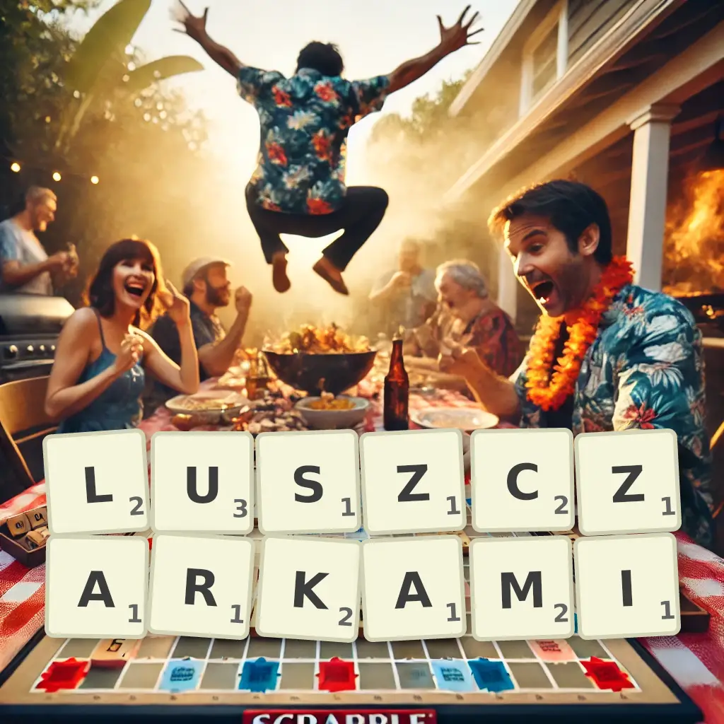Słowa z liter ŁUSZCZARKAMI
