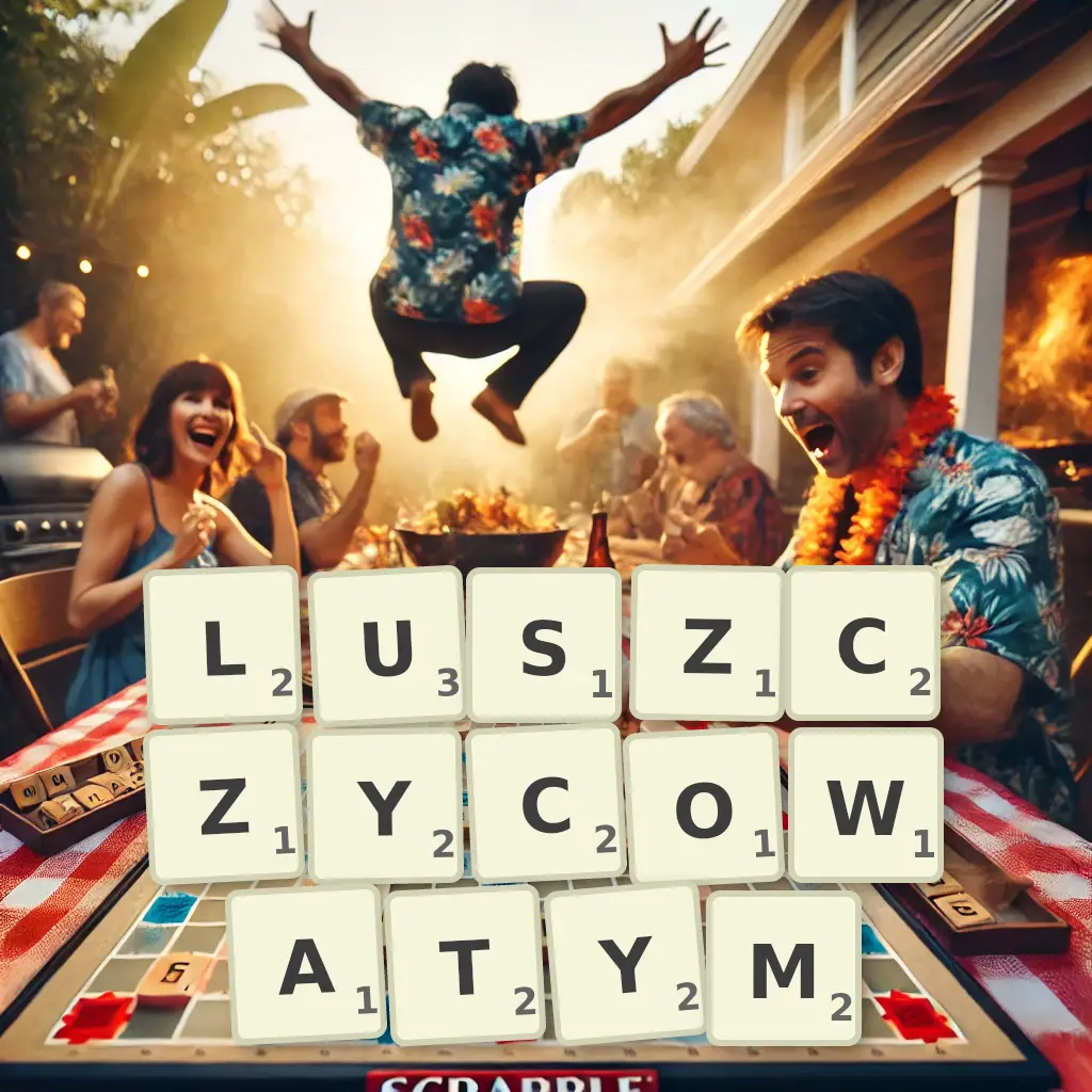 Słowa z liter ŁUSZCZYCOWATYM