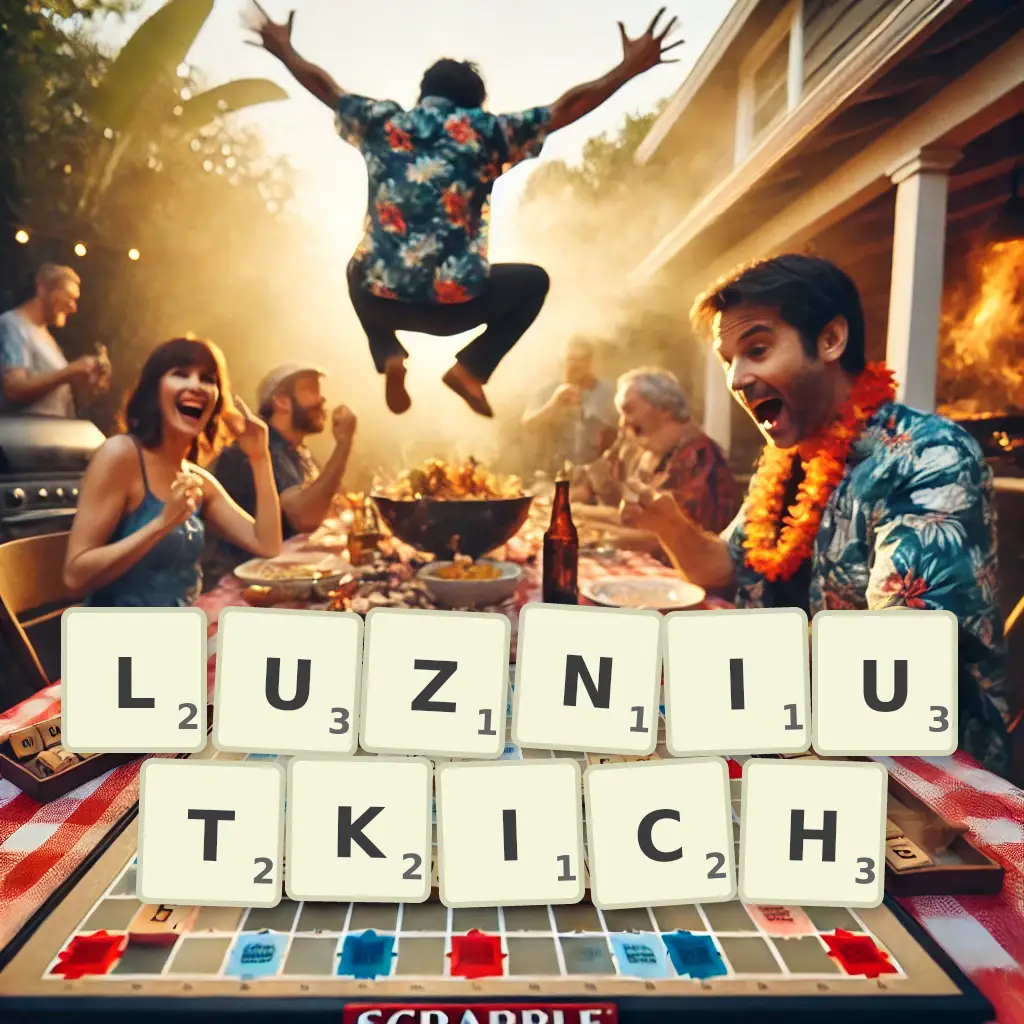 Słowa z liter LUŹNIUTKICH