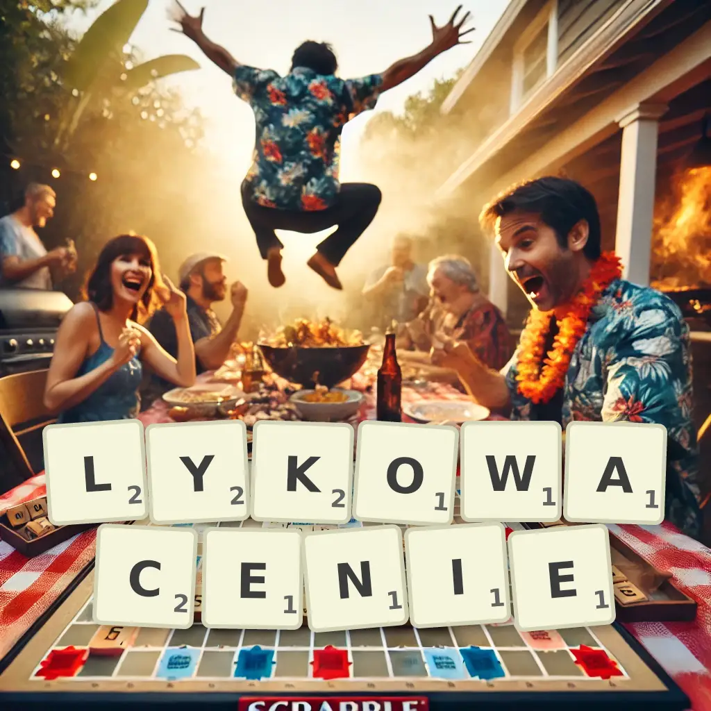 Słowa z liter ŁYKOWACENIE