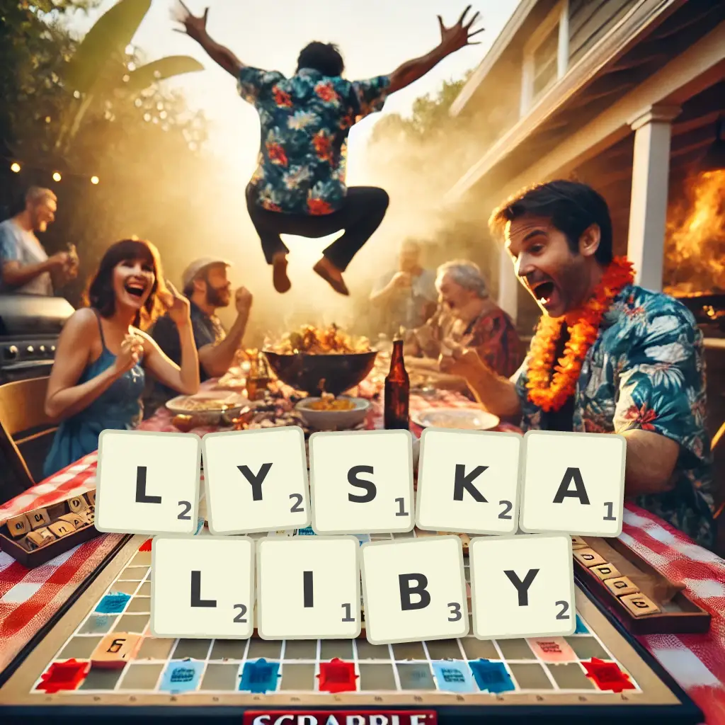 Słowa z liter ŁYSKALIBY