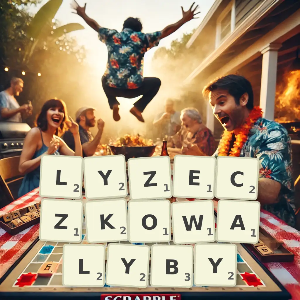 Słowa z liter ŁYŻECZKOWAŁYBY