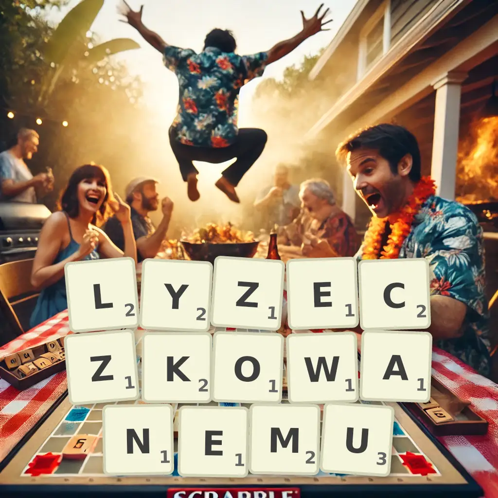 Słowa z liter ŁYŻECZKOWANEMU