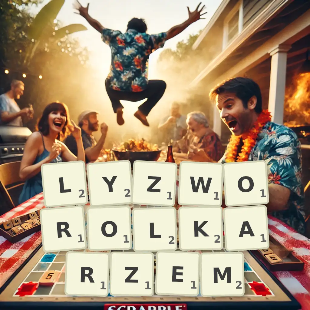 Słowa z liter ŁYŻWOROLKARZEM