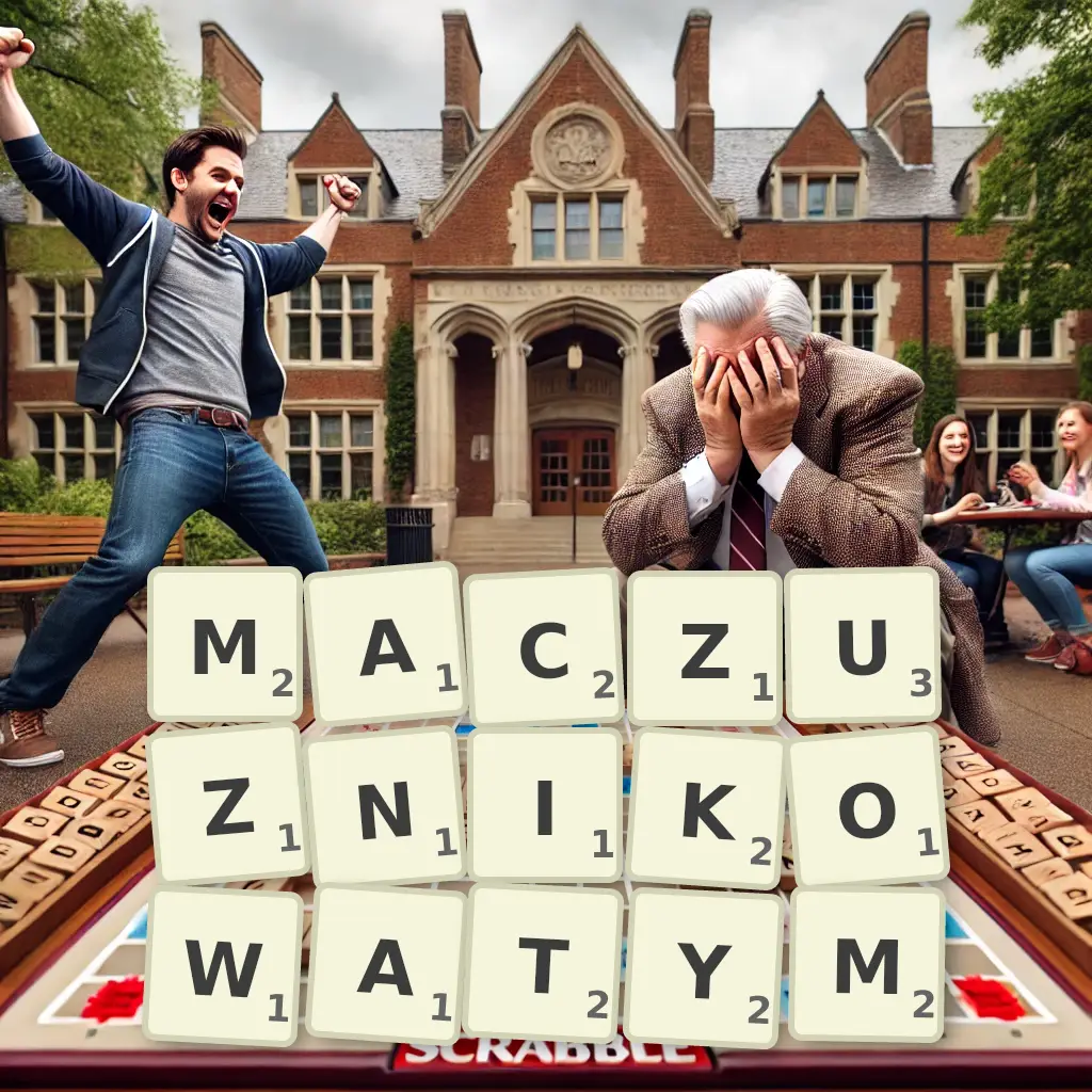 Słowa z liter MACZUŻNIKOWATYM