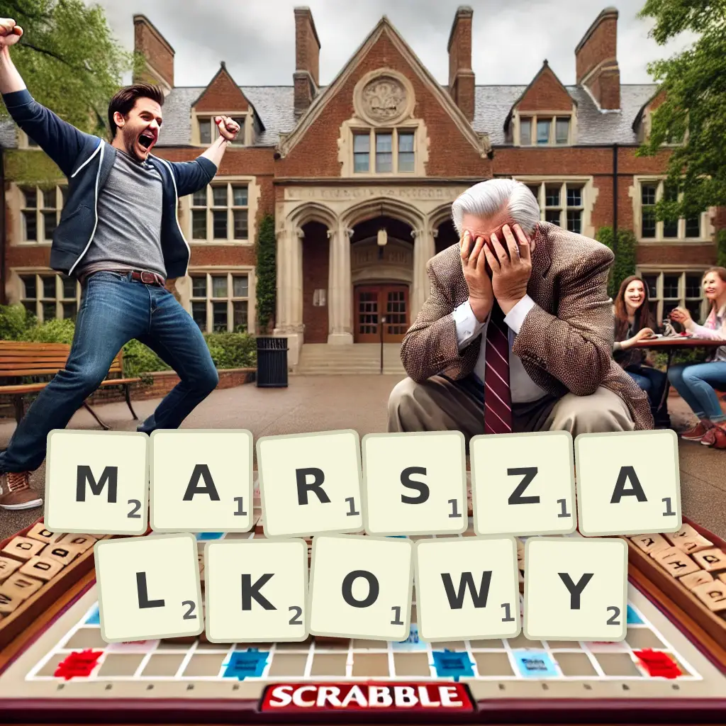 Słowa z liter MARSZAŁKOWY