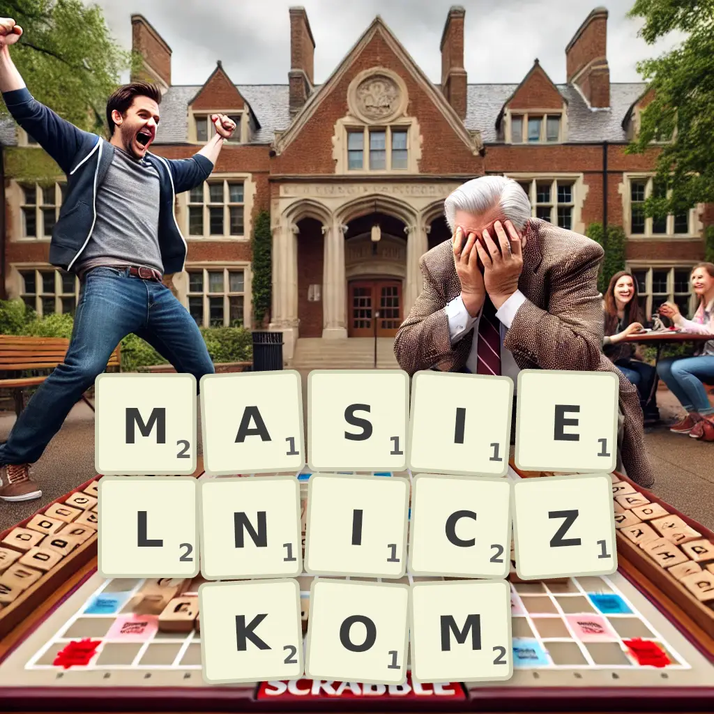 Słowa z liter MASIELNICZKOM