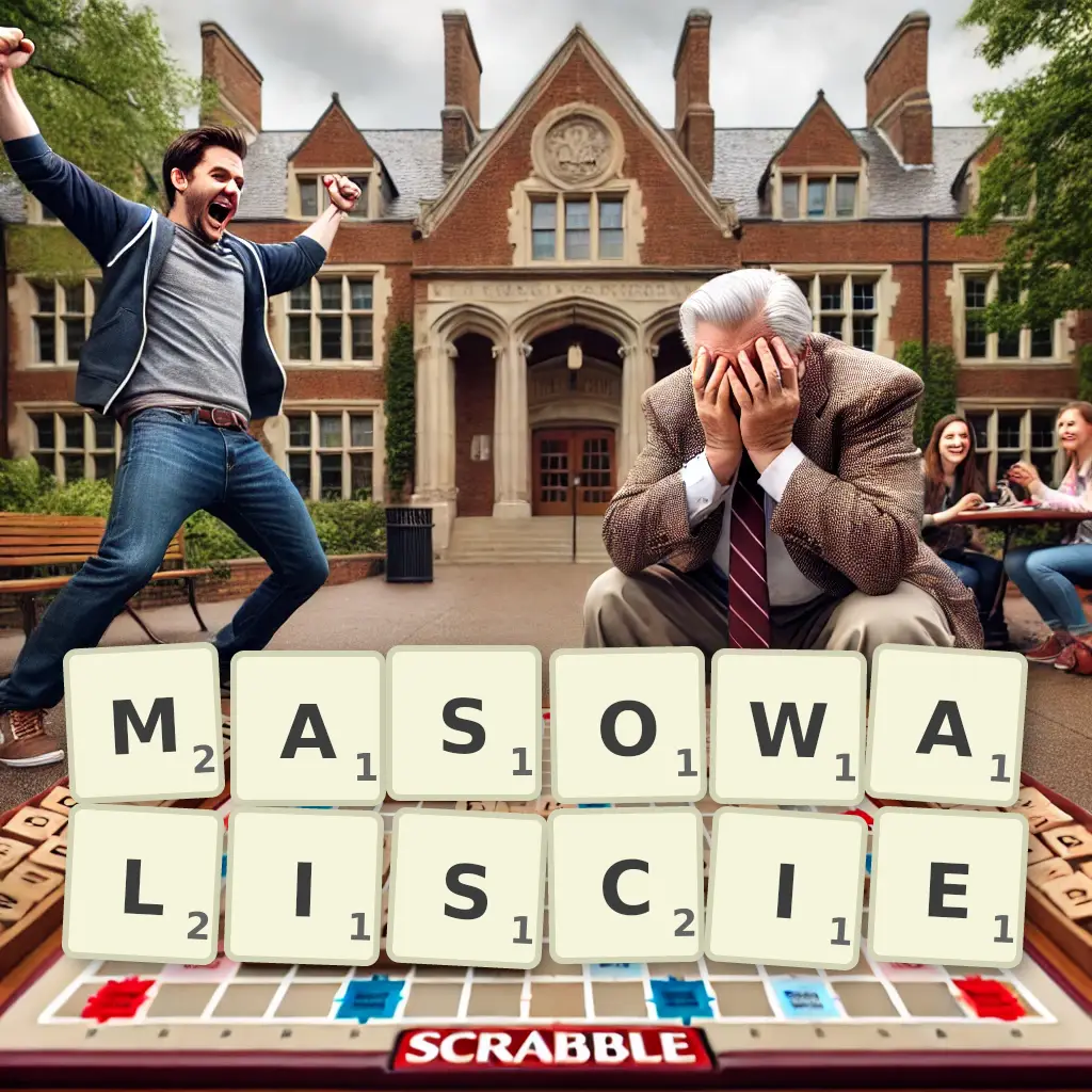Słowa z liter MASOWALIŚCIE