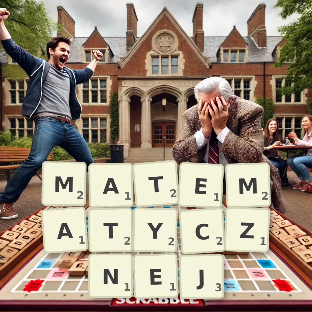 Słowa z liter MATEMATYCZNEJ