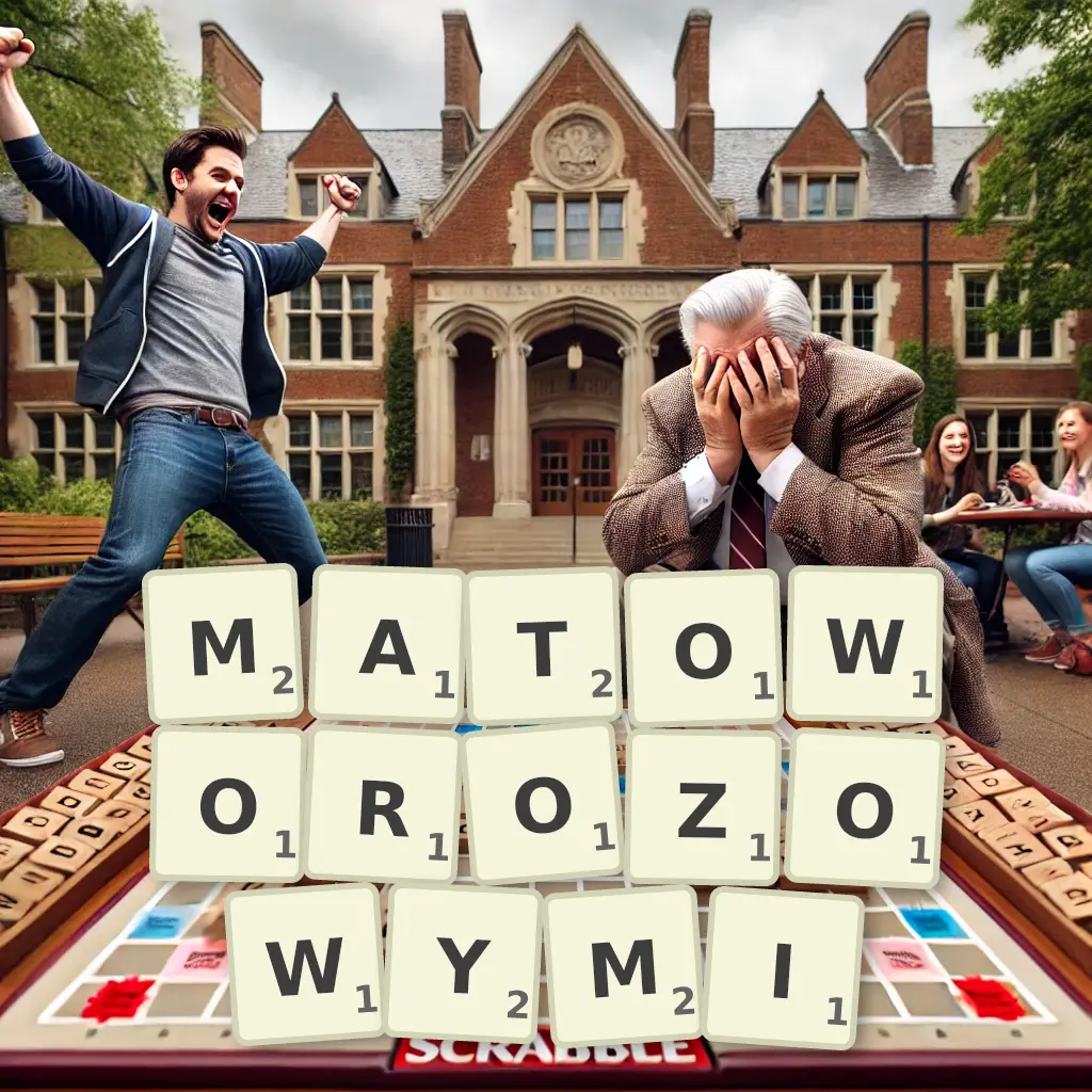 Słowa z liter MATOWORÓŻOWYMI