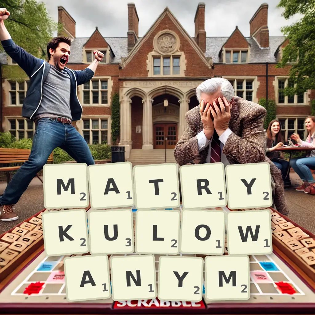 Słowa z liter MATRYKULOWANYM