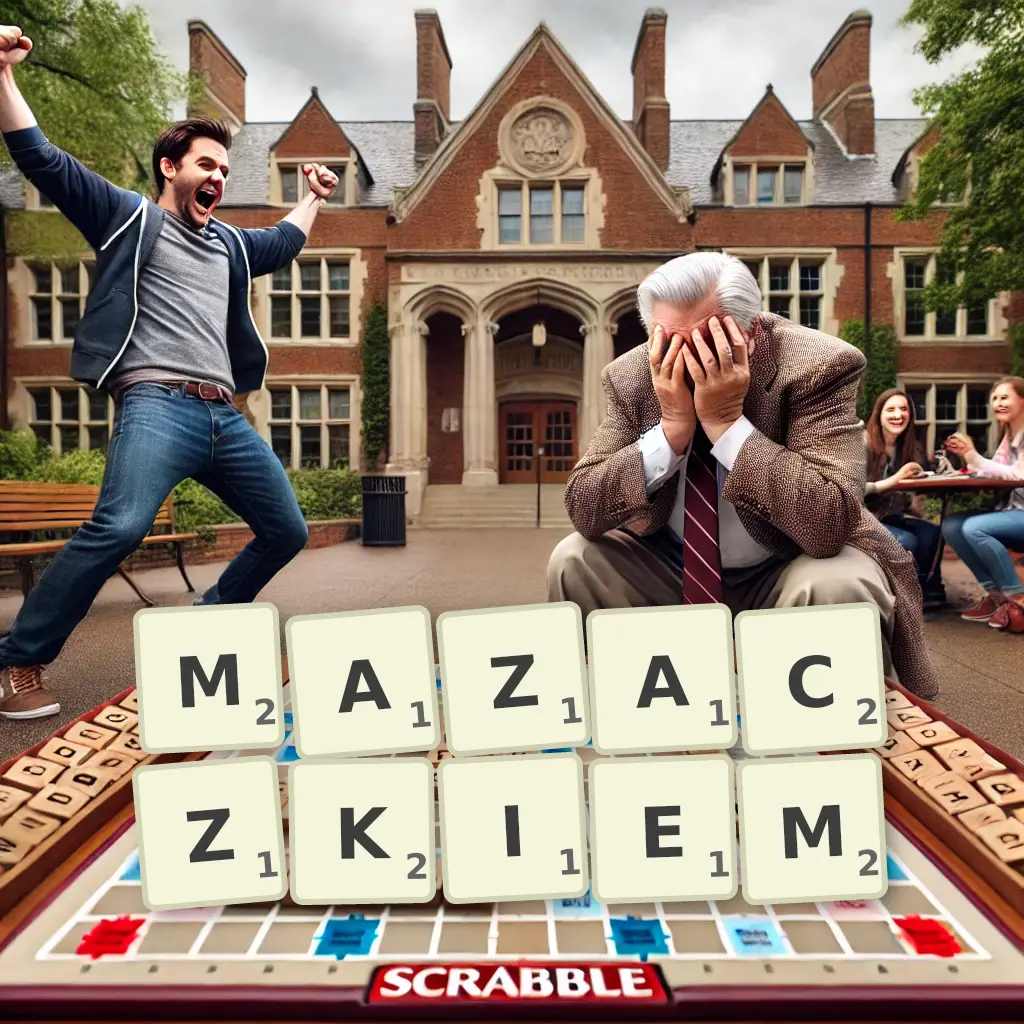 Słowa z liter MAZACZKIEM