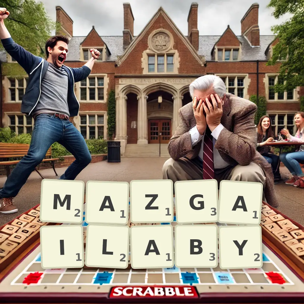 Słowa z liter MAZGAIŁABY