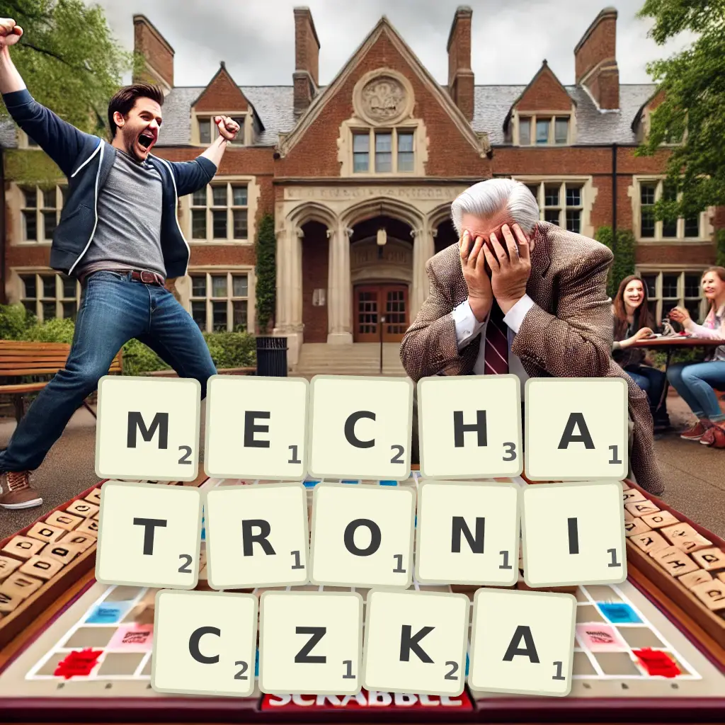 Słowa z liter MECHATRONICZKA