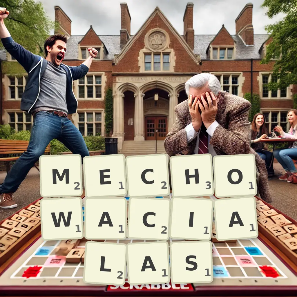 Słowa z liter MECHOWACIAŁAŚ