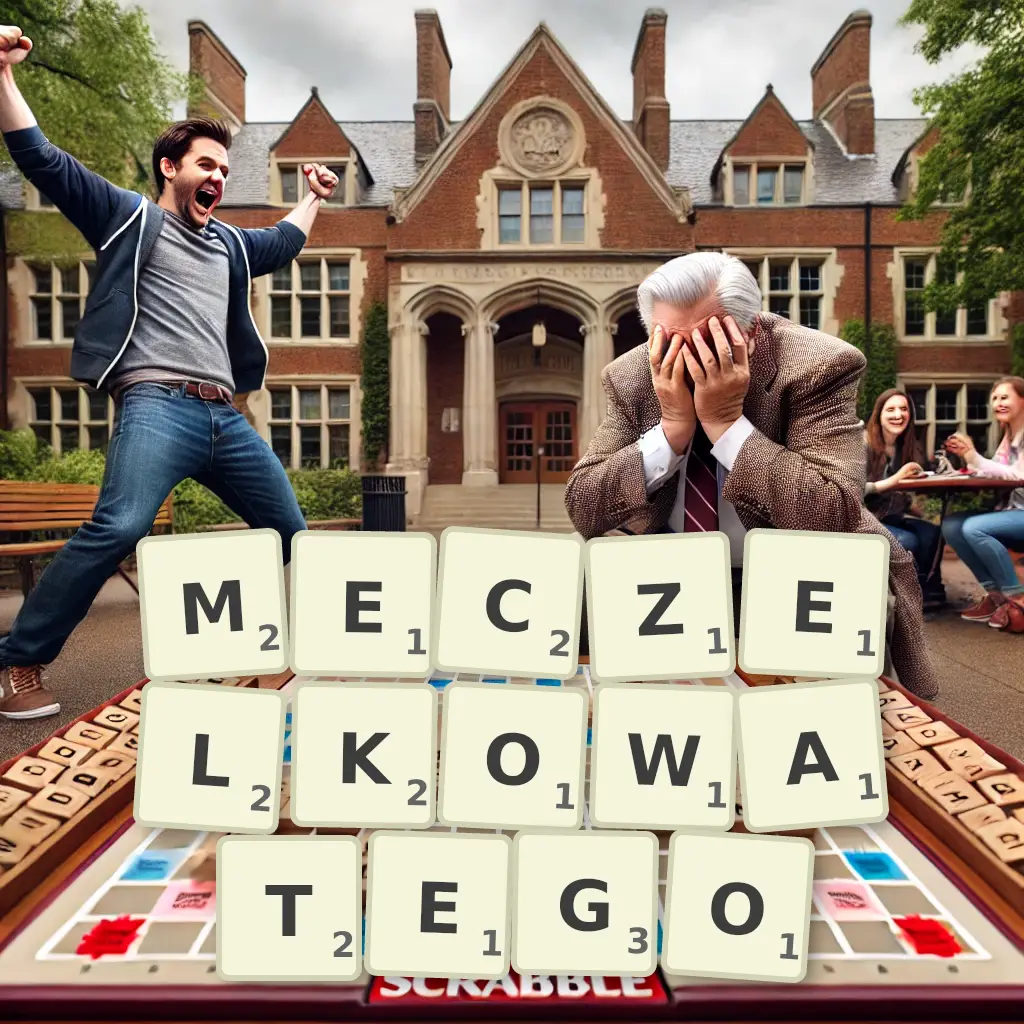 Słowa z liter MĘCZELKOWATEGO